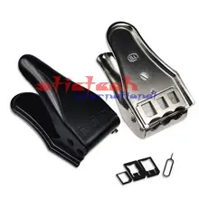 Dhl ИЛИ ems 200 штук Unviersal 3 в 1 резак для сим-карт micro sim режущий инструмент нано-карта резак для iphone samsung телефон