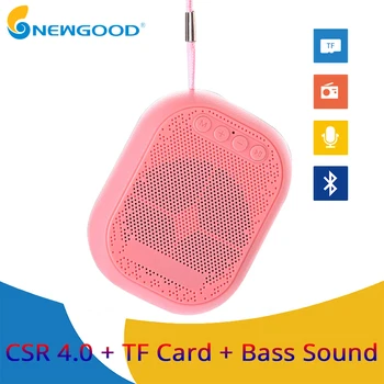 

HIFI Portable wireless Bluetooth Speaker Stereo Sound Box TF Card FM Radio Music Subwoofer Column Speakers for Computer Phones