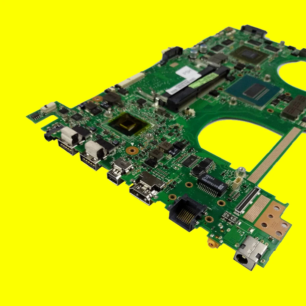Top Send board+N550JK Motherboard I7-4700 GT850 For ASUS N550J N550JK N550JV Q550J N550JX Laptop motherboard N550JK G550JK Mainboard 3