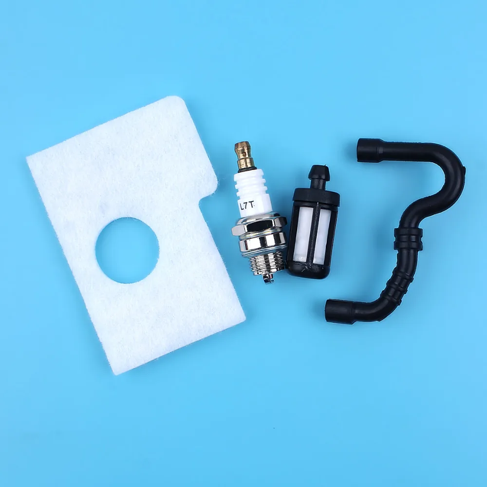 Air Fuel Filter Line Hose Tube Spark Plug Kits For Stihl Ms170 Ms180