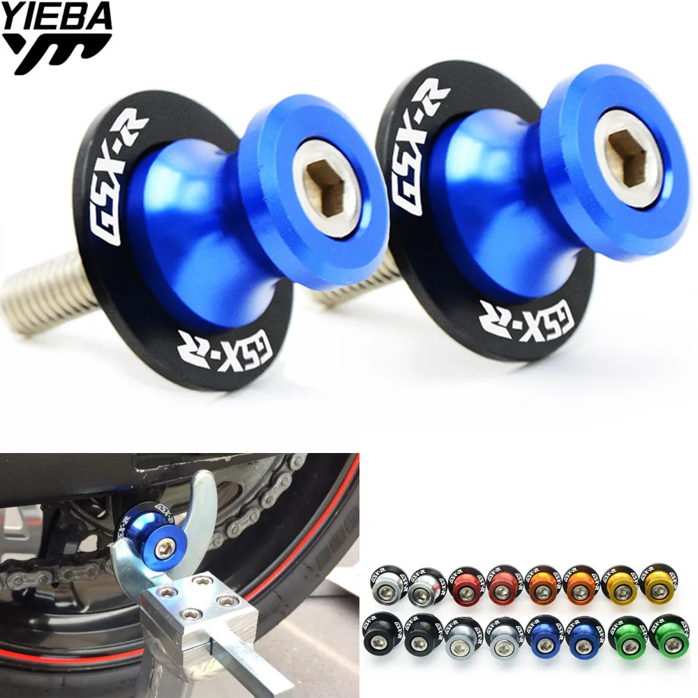 

8MM Aluminum Swingarm Motorcycle Spools Slider Stand Screws For SUZUKI GSXR 2006 GSXR 600 K6 GSXR 750 GSXR 1000 K7 K9 GSXR1000