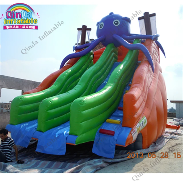Bouncy slide PVC inflatable water slide clearance/giant inflatable water slide for adult and