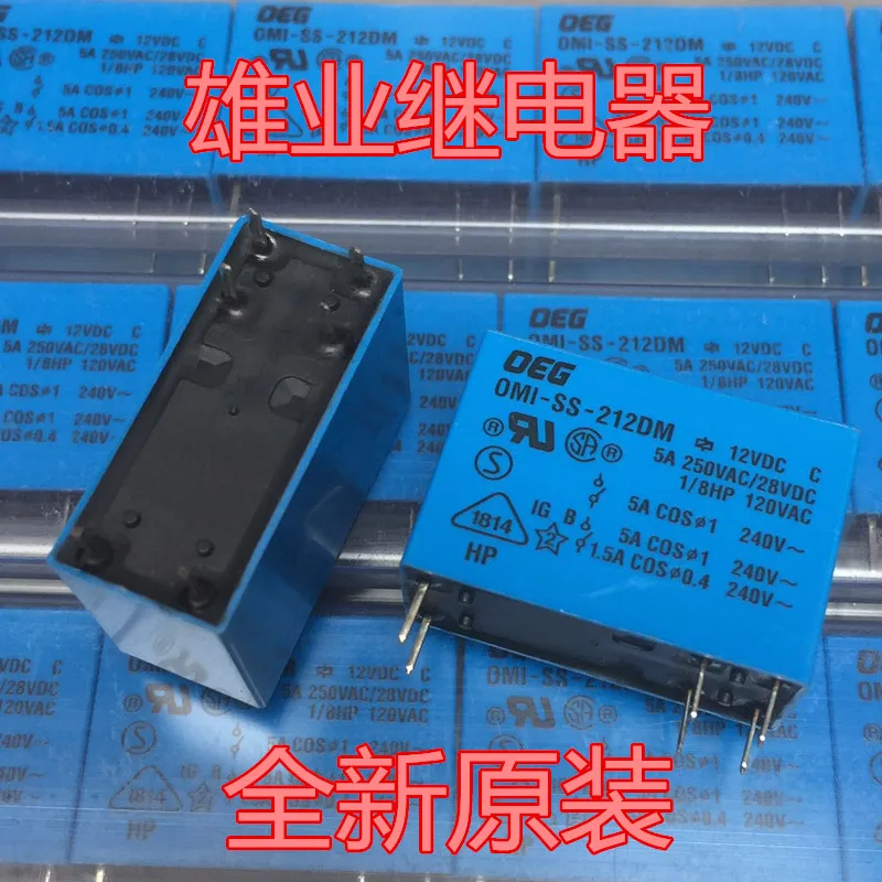 Реле OMI-SS-212DM 12VDC 5A 6PIN OEG | Строительство и ремонт