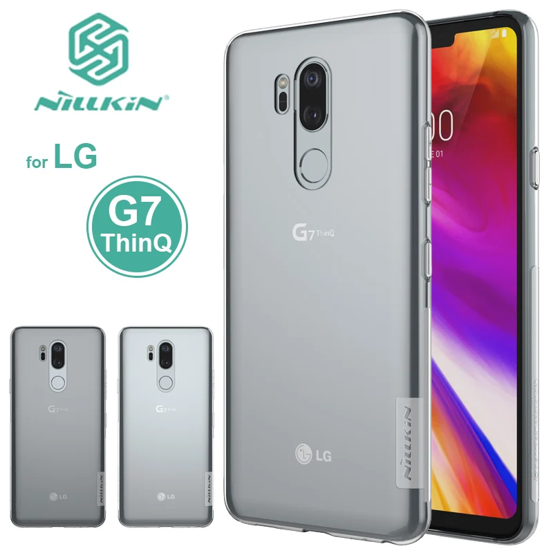 for LG G7 ThinQ Case Nillkin Silicone Back Cover Phone Bag Soft TPU