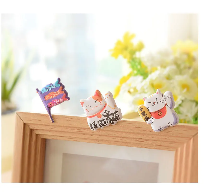 DIY Красочные cat 3D kawaii наклейки дневник планировщик журнал Note Diary Бумага Скрапбукинг альбомы фотометка