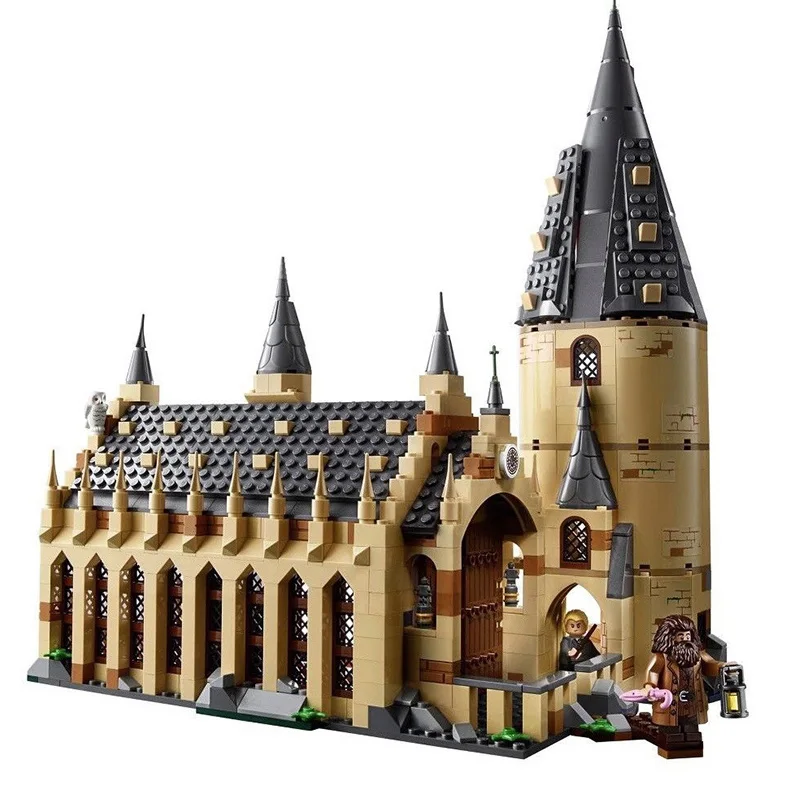 

James Potter Set Compatible 75954 Wizarding World Hogwarts Great Hall model Building Blocks Birthday Gifts Toys for children