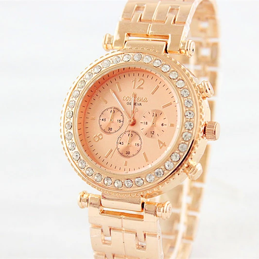 

Casual women Cantena Brand Watches Quartz Stainless Stell Wristwatches Lady Fashion Clocks