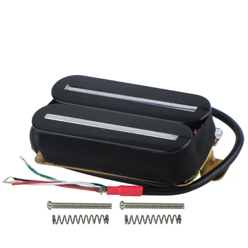 

NEW Black Dual Hot Rail Humbucker Pickup Electric Guitar Pickup Ceramic 57mm High Output Guitar Accessories