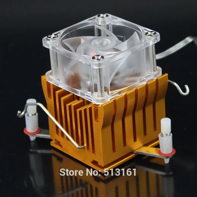 Heat sink PC CPU Cooler Cooling 12V Fan DIY Southbridge Northbridge
