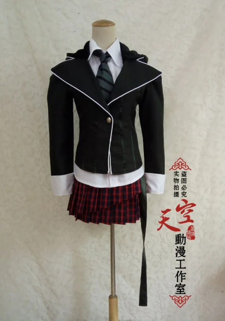 Девушка команда Для женщин AKB48 начинающих Косплэй костюм Idol поп-группа пальто рубашка пиджак (Блузка + галстук + пиджак + юбка)