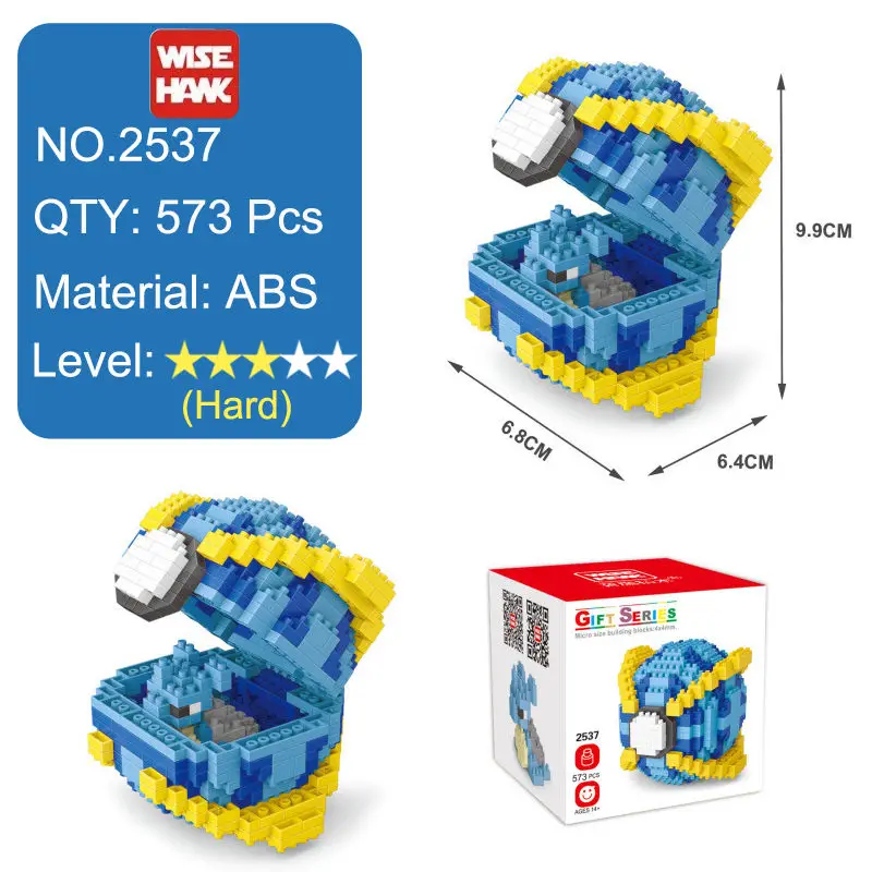 Wisehawk мяч Go Пикачу чармандер Eevee блоки здание Brinquedo детская игрушка фигурки аниме модель мультфильм ребенок подарок