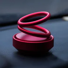 Car decoration perfume double ring rotating UFO suspension for BMW Mercedes-Benz Audi Land Rover Lexus aromatherapy suspension