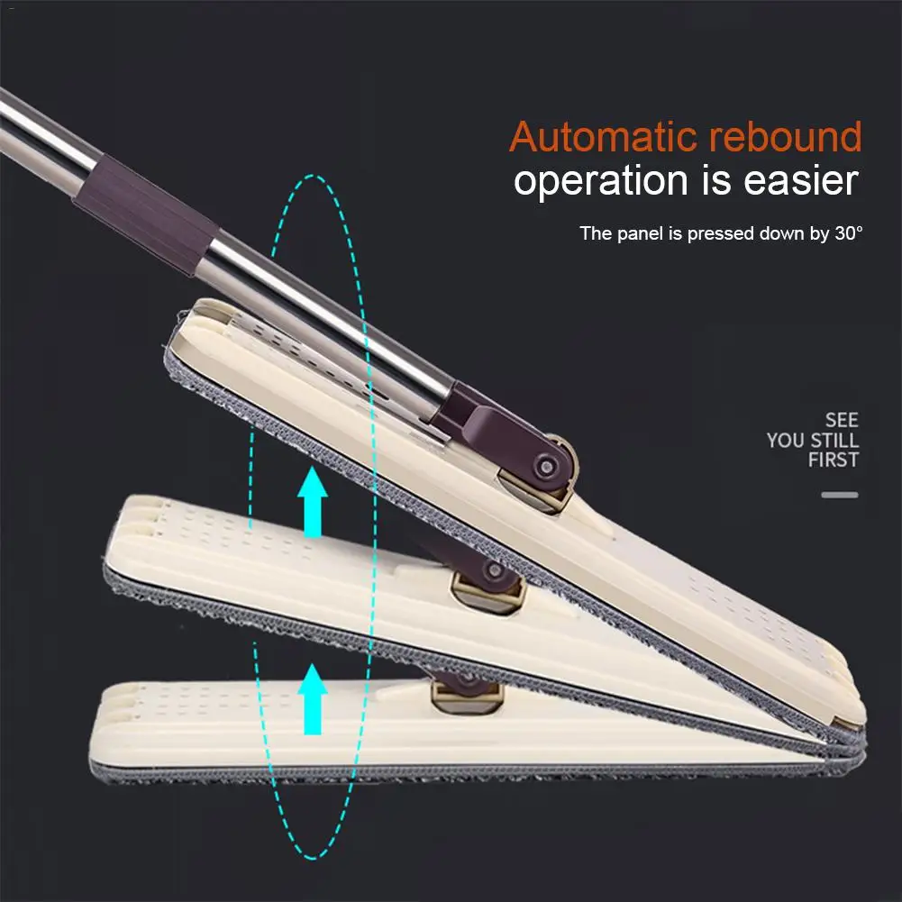 Ленивая одноразовая плоская Швабра для домашнего пола, инструменты для чистки могут быть расширены для увеличения швабры, оборудование для уборки дома