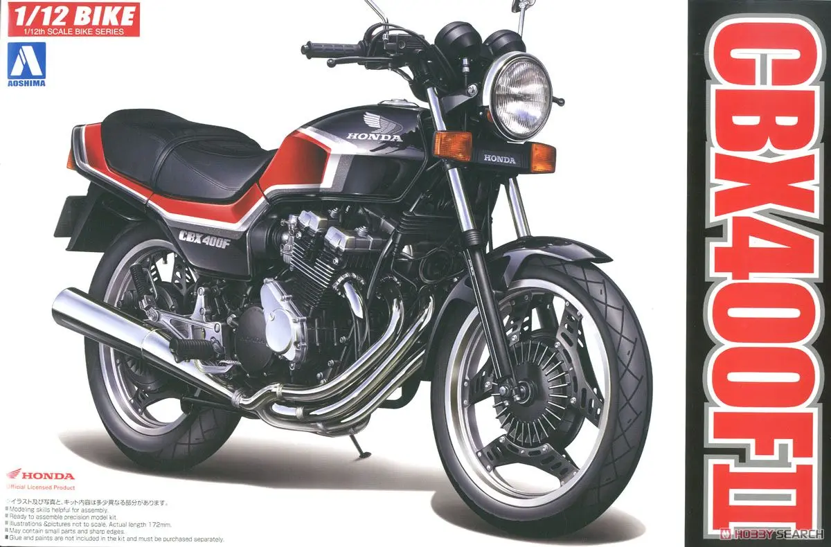 1/12 Honda CBX400 FII модель мотоцикла 05167