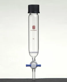 

P120050C Peptide synthesis Vessel, Solid Phase, Capacity:50ml, Fritted Disc O.D.:25mm, Porosity:G2, GL thread Size:25