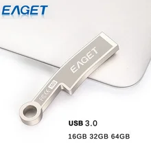 EAGET K60 USB 3.0 Flash Drive 16GB 32GB 64GB Pen Drive Fashion Knife Ancient Knife Metal Waterproof Gift Memory Stick Pendrive