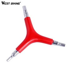 WEST vélo vélo clé Allen Y forme cyclisme hexagone interne clés hexagonales clés 4mm 5mm 6mm vtt vélo de route vélo réparation outils