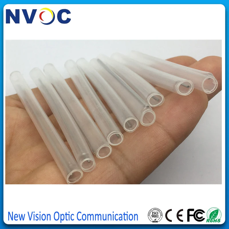 1000pcs/lot,60mm Single Core Heat Shrinkable Fiber Optic Splice