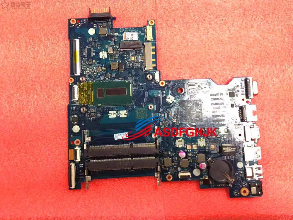 

Оригинальная быстрая материнская плата для HP 15-AC 15T-AC с тестом ЦП i3 ОК