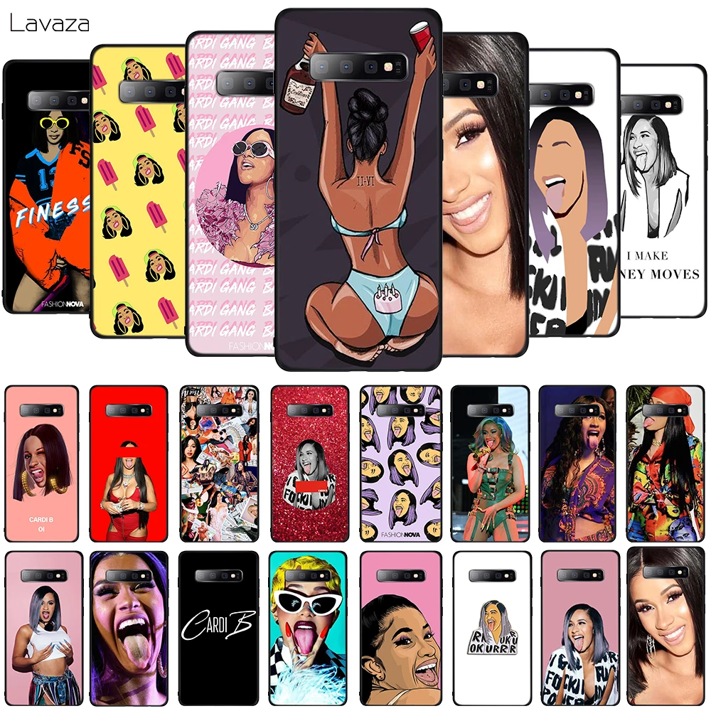 Lavaza Cardi B Belcalis Almanzar Soft Phone Cover for Samsung Galaxy S8 S9 S10 Plus A6 A8 A9 2018 A30 A50 TPU Case | Мобильные