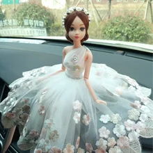 Девушки автомобиль кружевные аксессуары милые свадебные куклы Алмазный кукольный автомобиль