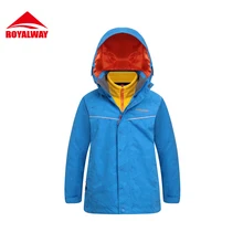 ROYALWAY 2 шт Новые Детские походная куртка для активного отдыха, спортивная теплая водонепроницаемая зимняя куртка для мальчиков и девочек,# RFOG4196G