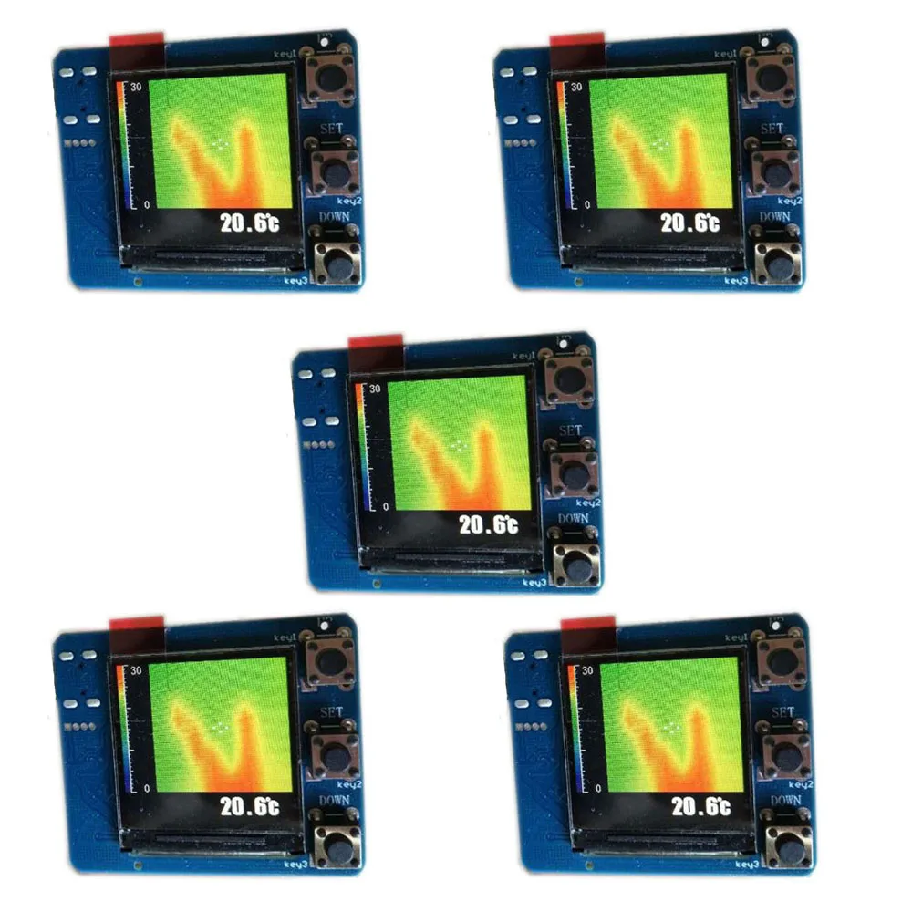

5pcs AMG8833 IR Infrared 8x8 Thermal Imaging Camera Array Temperature Sensor Module Kit FZ3377