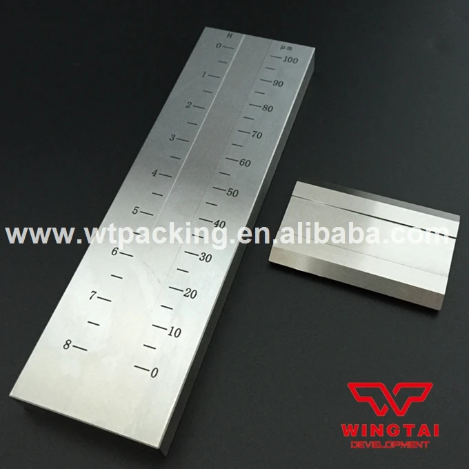 0-100um  Single Groove Fineness of Grind Gauge Scraper Fineness Test Particle Fineness meter BGD241/3