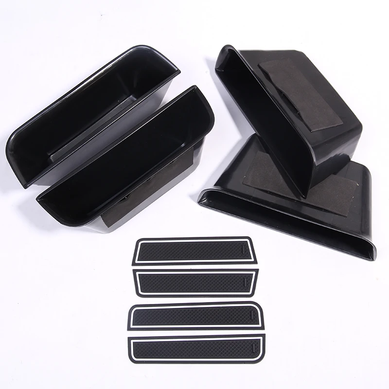 

Door Storage Box Handle Box Glove Armrest Box With Mat For Mercedes Benz ML 350 400 2012-2016 Accessories Car Styling