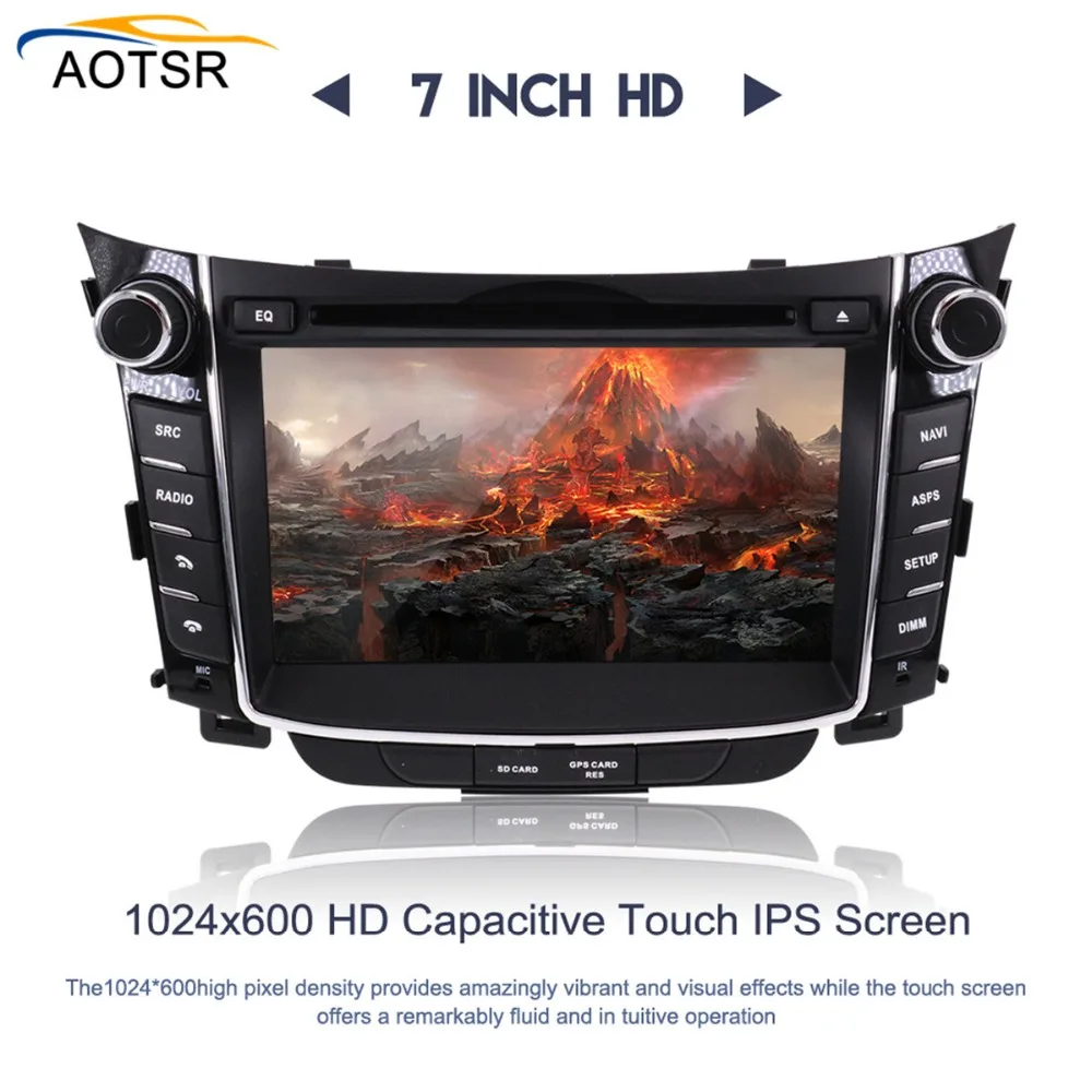 Clearance IPS Screen Android 8.1 Car Radio GPS stereo For Hyundai I30 Elantra GT 2012 2013 2014 2015 2016 Car DVD Player Head unit 8 Core 9