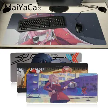 

Maiyaca darling in the franxx Office Mice Gamer Soft Mouse Pad Locking Edge gaming Mousepad Mat Keyboard Mat Table Pad