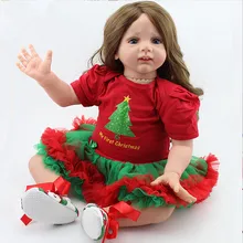 24 Inches Doll Reborn Toddler Doll Big Size Realistic Collection Dolls For Babies Playmate Toys Accompany Sleeping Toys Juguetes