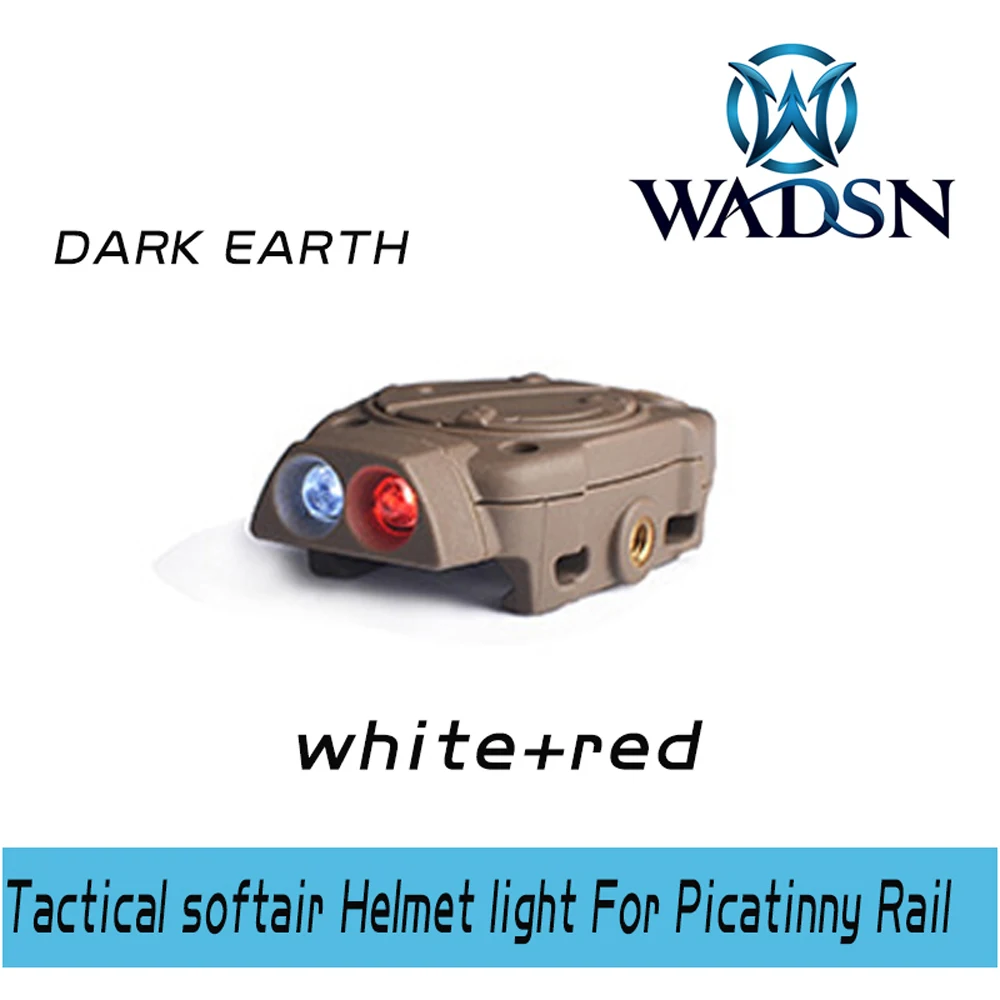 Ferroviário com Interruptor Luz para Picatinny Wadsn Princeton Capacete Tático Remoto Lâmpada Cauda Branco Vermelho ir Softair Arma Luz Wne05016 14 ferroviário com interruptor remoto lâmpada cauda branco