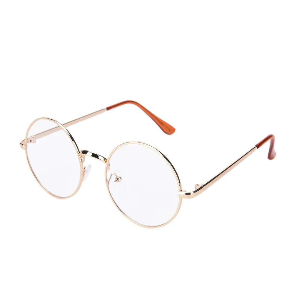 

solid color Women round oval eye massage glasses frames high grade light weight Spectacles plain glasses vintage retro massage