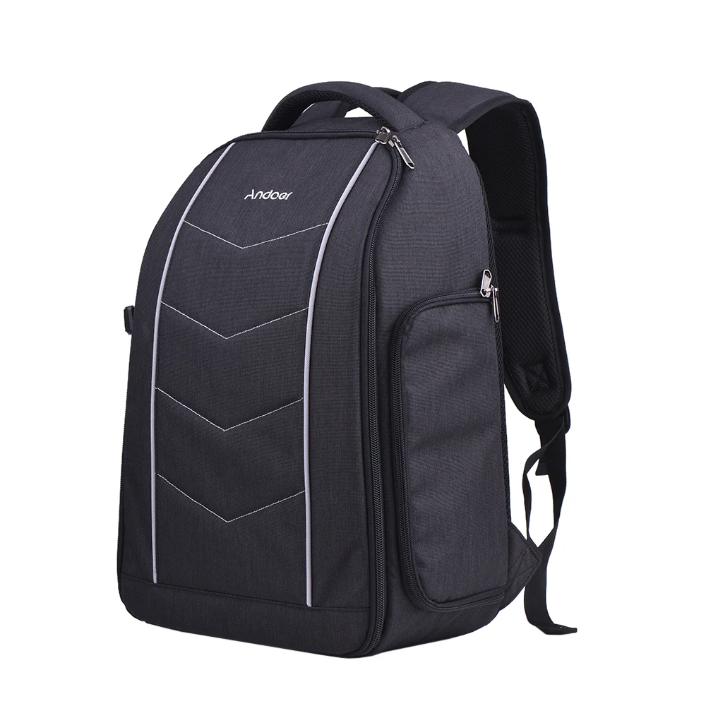 

Andoer 600D Camera Bag Professional Camera Backpack Bag for 2 DSLR SLR Cameras 6 Lenses Tripod Flash and Accessories