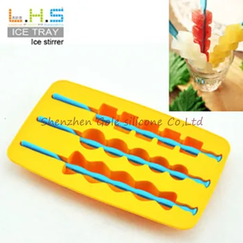 

300pcs/lot Luo Hasi candied fruit multipurpose modeling ice box [boxed] - ice mold summer selling goods