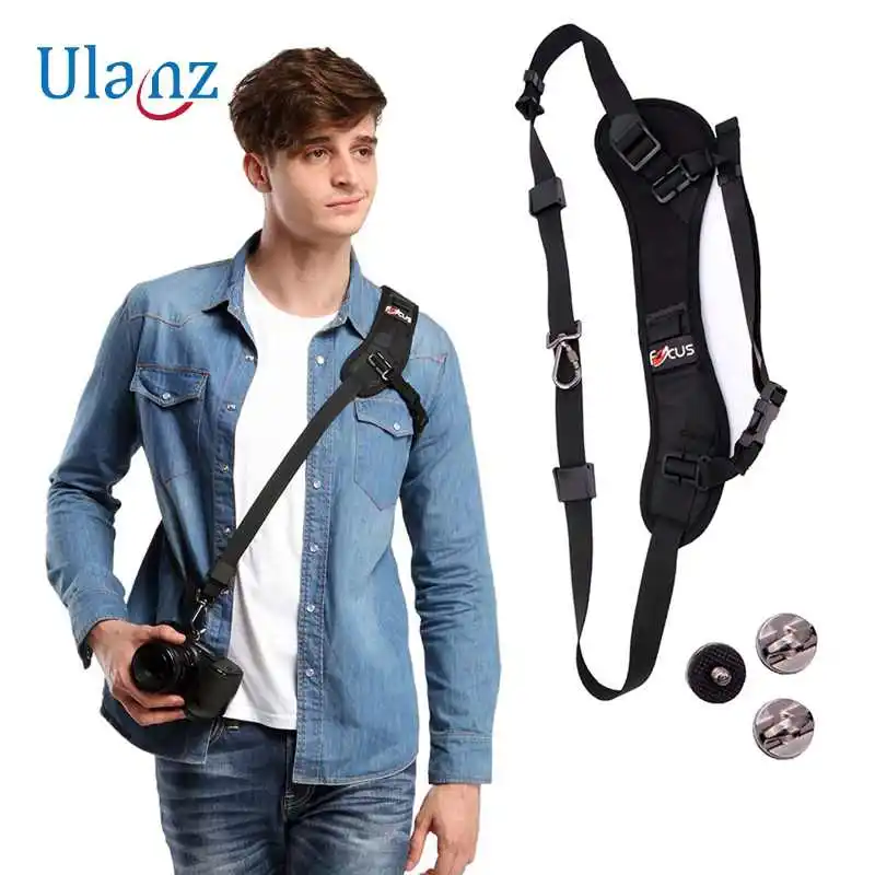 Camera strap Belt Quick Rapid Shoulder Sling Neck for Camera DSLR Canon Eos 7D 1100D 1000D 60D 350D 600D Nikon D7100 D3300