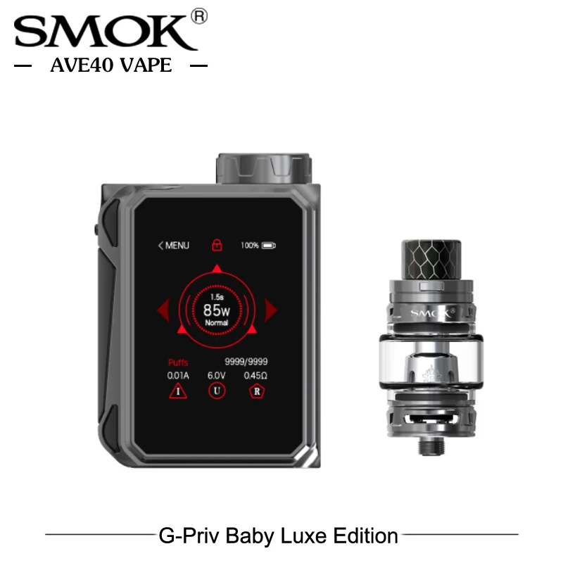 SMOK G Priv Детский комплект PRIV Baby Lux Edition Box Mod Kit 85 Вт испаритель 4 5 мл TFV12 Prince Tank V8