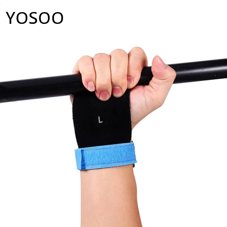 Buy 2pcs Wrist Support Hand Protector Gloves Gym Sports Weight Lifting Wrist