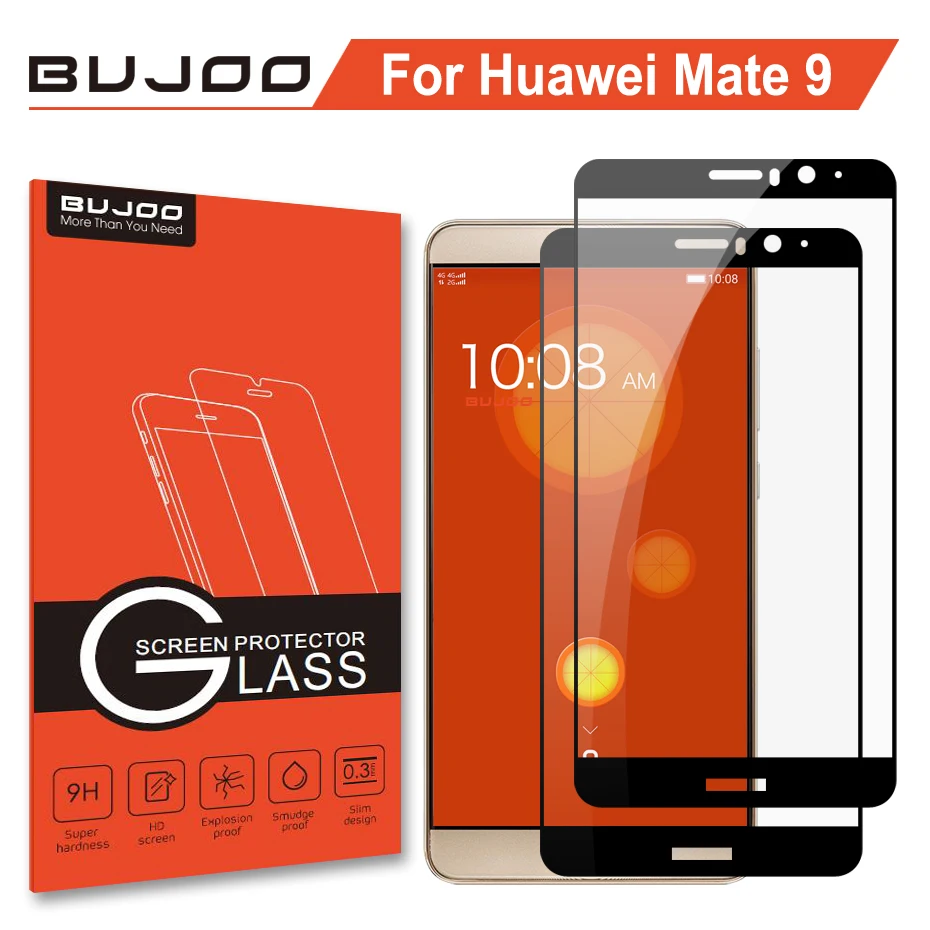 2 упаковки 100% оригинальный BUJOO 2.5D 0 3 мм 9H HD полное покрытие закаленное стекло для