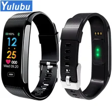 Yulubu CK18S Smart Band сна монитор сердечного ритма наручные часы Фитнес браслет трекер Шагомер Смарт Браслеты цвет экран