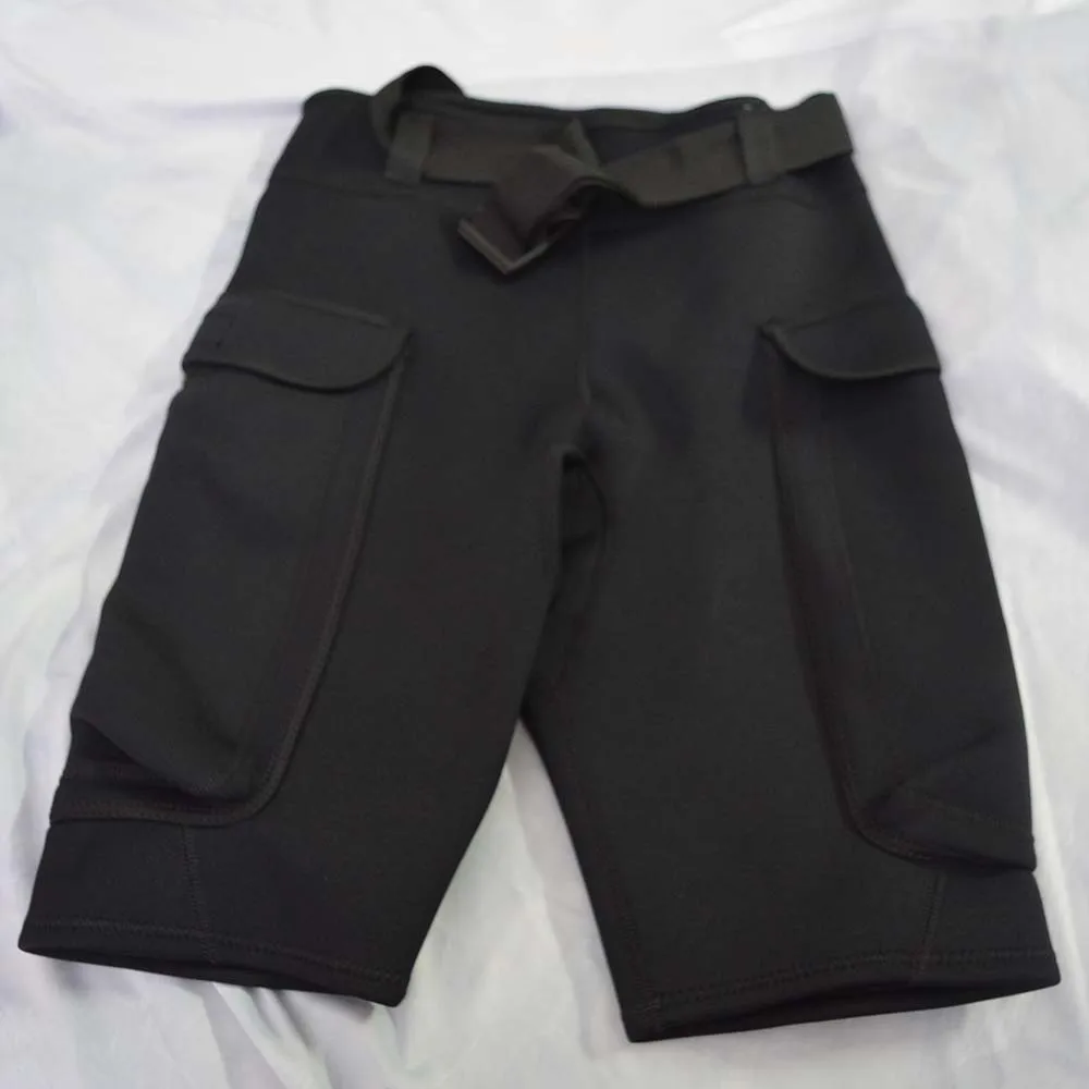 WYOTURN 3 мм гидрокостюм неопреновые шорты для дайвинга шорты для серфинга плавки для мужчин погружные карманные брюки купальники Костюмы для дайвинга - Цвет: Черный