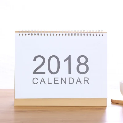 small desk calendar 2018