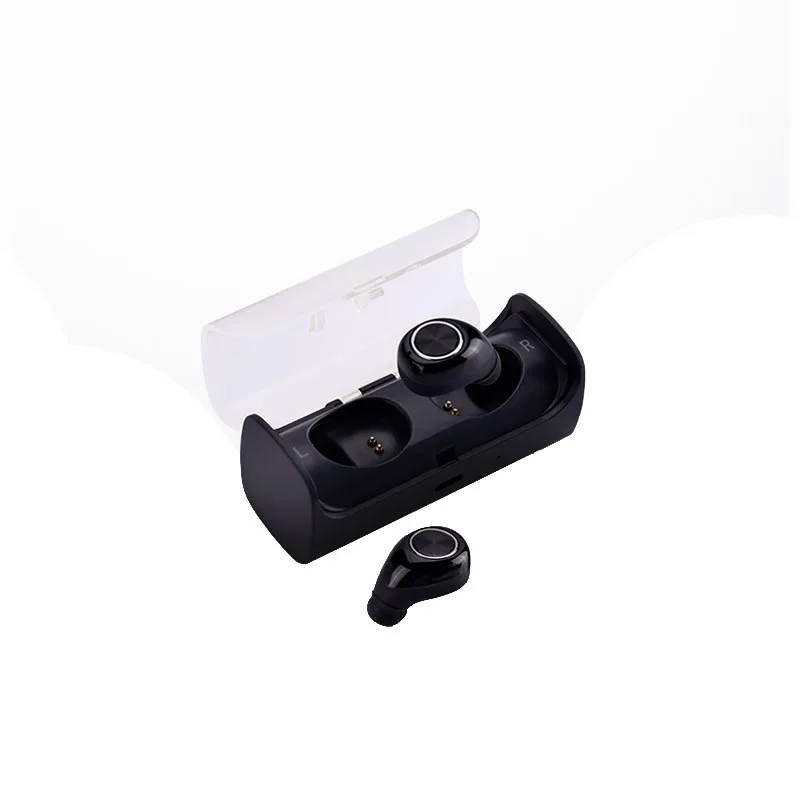 

Twins Wireless Bluetooth Headset Stereo Dual Ears 4.1 Bluetooth Smart Running Earphone Charging Case LKHE-TWS10