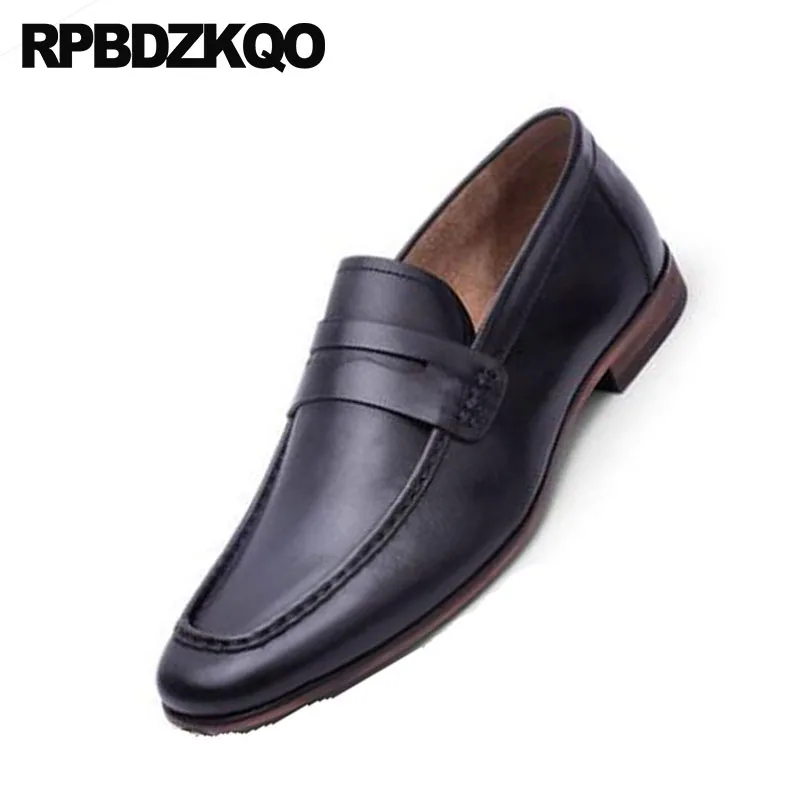 Red De En Noir Noir Cuir Marque Européenne Haute D'été British bordeaux Véritable Mocassins Qualité Chaussures Style Slip Vintage marron On Italie 2018 Luxe Réel Hommes w8g1v8xq