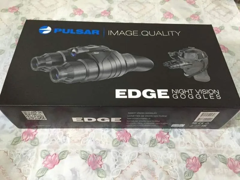 Pulsar 75095 инфракрасное ночное видение для охоты NV очки Edge GS 1x20 телескоп ночного видения бинокулярный NV телескоп