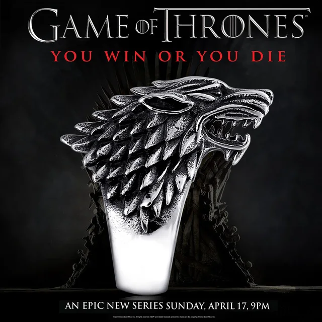 Beier Store Stainless Steel Game Thrones Ice Wolf House Stark Of Winterfell Bike Beier Store Stainless Steel Game Thrones Ice Wolf House Stark Of Winterfell Bike