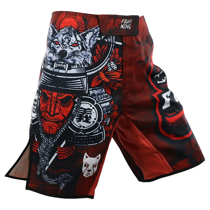 Competição do Treinamento Calças de Muay Ninja Mma Falcon Desempenho Técnico Kickboxing Shorts Sports Shorts Thai Boxe Mma Curta