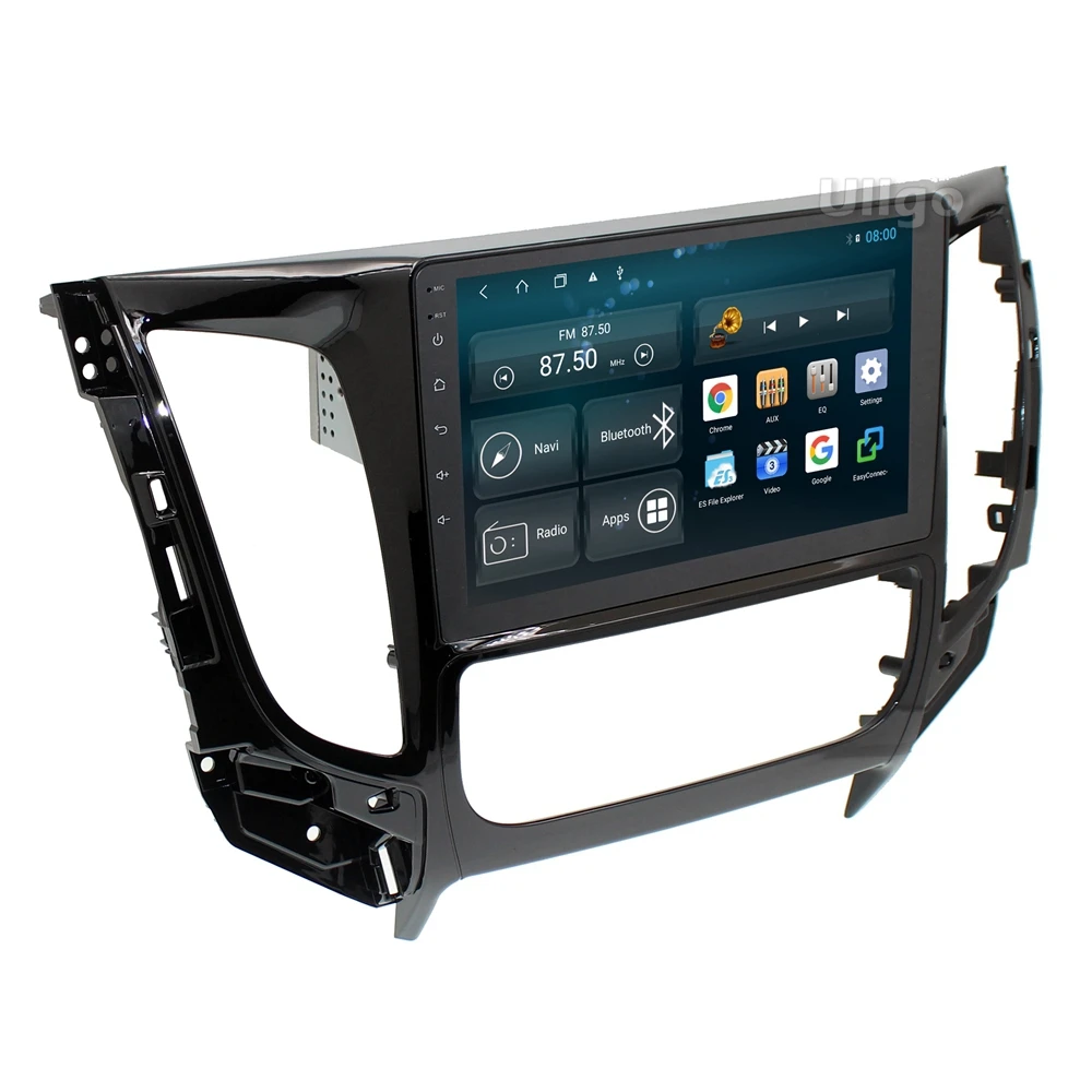 Excellent 9 inch Octa Core Android 8.1 Car DVD GPS for Mitsubishi Triton L200 Car Head Unit with BT Radio RDS Wifi Mirrorlink 1