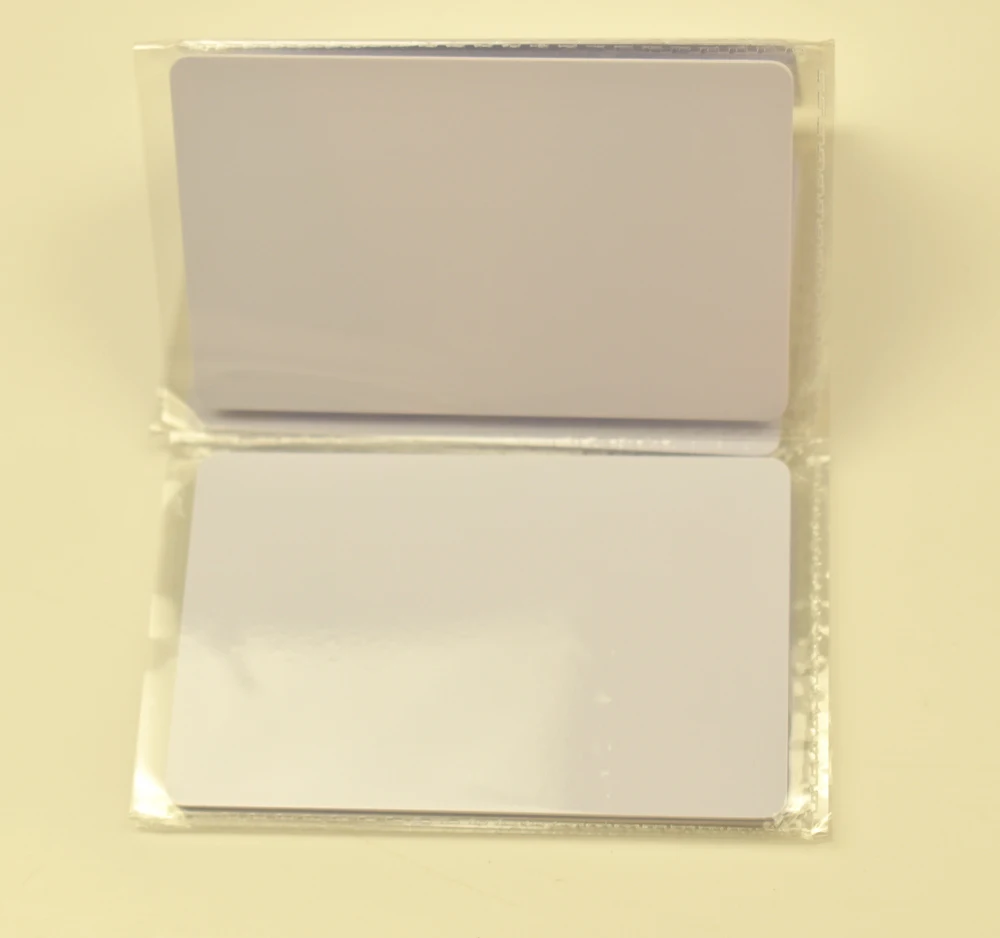 600 шт./лот пустая карта из ПВХ